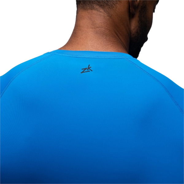 2026 Zhik Mens Eco Spandex LT Short Sleeve Baselayer Top DTP-0167-M-CYA - Cyan